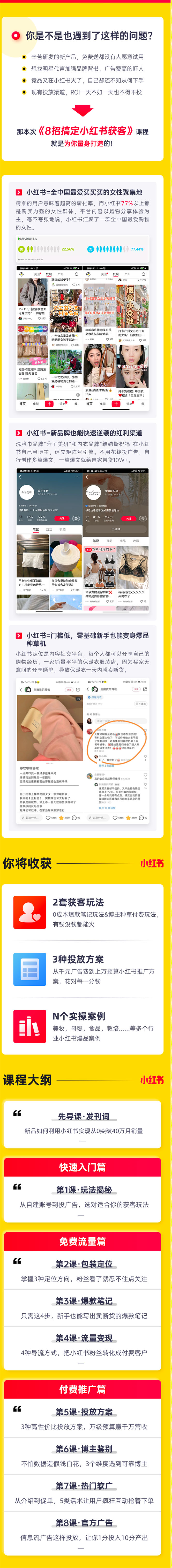 图片[2]-媒老板商学院：8招搞定小红书获客，揭秘爆款种草玩法月销10w+-羽哥创业课堂