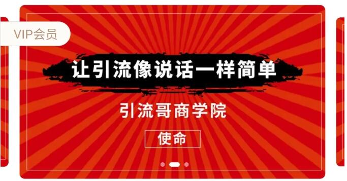 引流哥商学院第8期：豆瓣、闲鱼、百度霸屏、微博引流转化教程-羽哥创业课堂