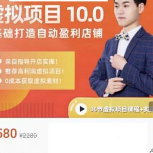 陆明明2022淘宝虚拟项目10.0-羽哥创业课堂