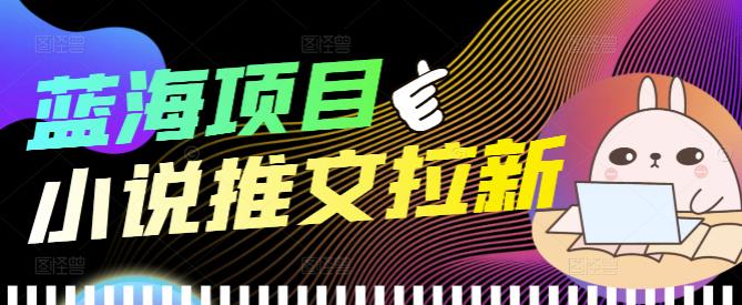 外面收费6880的小说推文拉新项目，个人工作室可批量做【详细教程】-羽哥创业课堂