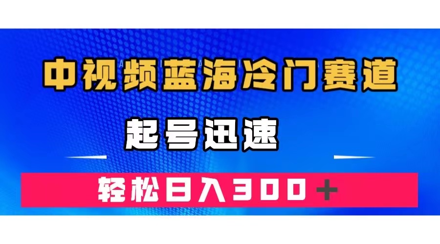 中视频蓝海冷门赛道，韩国视频奇闻解说，起号迅速，日入300＋-羽哥创业课堂