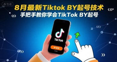 8月最新Tiktok搬运起号技术，手把手教你学会TikTok搬运起号-羽哥创业课堂