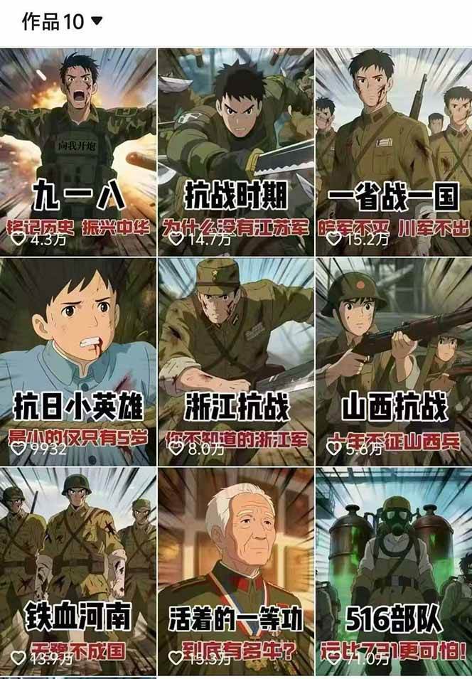 图片[2]-动漫历史类视频制作全流程，学文案撰写、分镜提示词，掌握动漫图生成+抠图配音剪辑-羽哥创业课堂