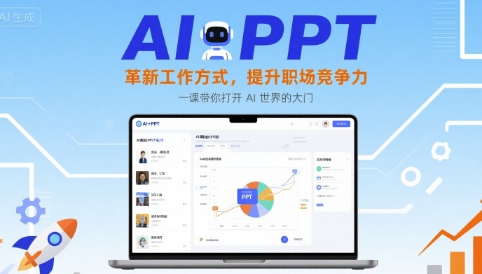AI+PPT：革新工作方式，提升职场竞争力，一课带你打开 AI 世界的大门-羽哥创业课堂