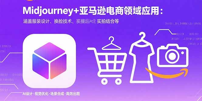 Midjourney+电商领域商业应用：涵盖服装设计、换脸技术、实拍结合等-羽哥创业课堂