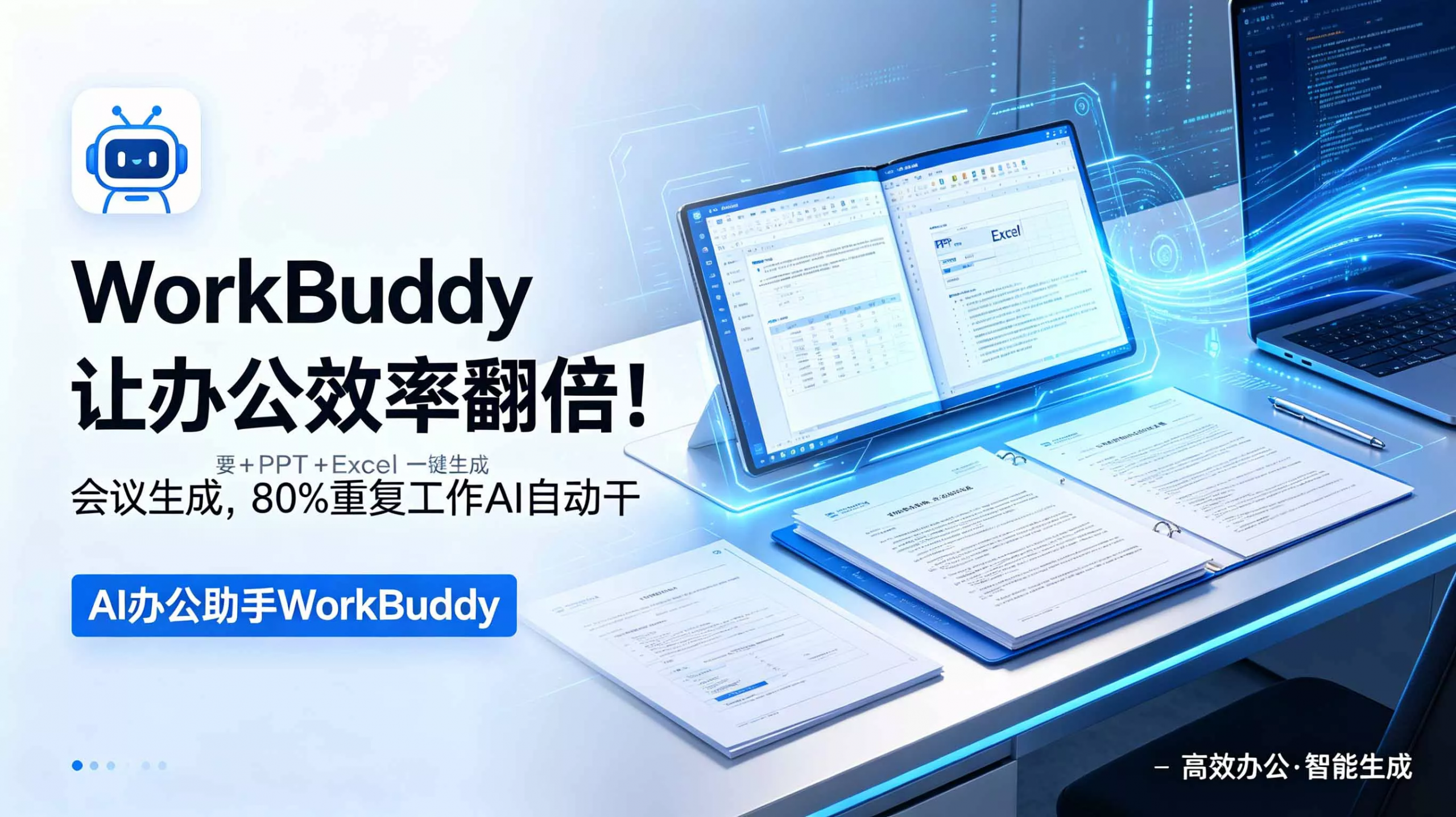 WorkBuddy让办公效率翻倍！会议纪要+PPT+Excel一键生成，80%重复工作AI自动干-羽哥创业课堂