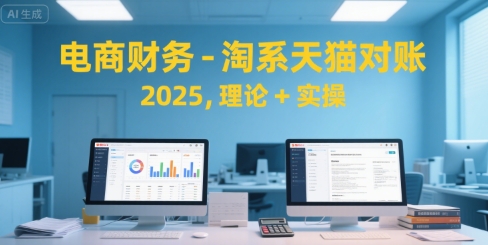 电商财务-淘系天猫对账2025，理论+实操-羽哥创业课堂