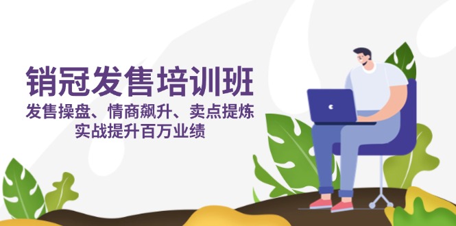 销冠 发售培训班：发售 操盘+情商 飙升+卖点 提炼，实战提升百万业绩-羽哥创业课堂