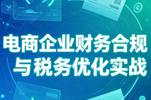 电商企业财务合规与税务优化实战-羽哥创业课堂