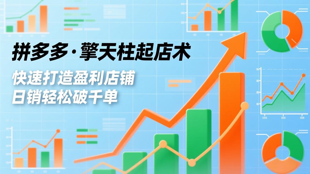 拼多多·擎天柱起店术3.0(更新-羽哥创业课堂