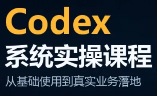 codex系统实操课程(更新10月)-羽哥创业课堂