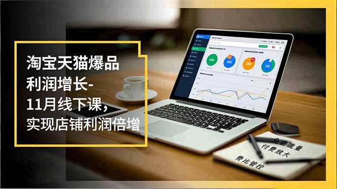 淘宝天猫爆品利润增长-11月线下课,免费流量、付费放大、费比管控,实现店铺利润倍增-羽哥创业课堂