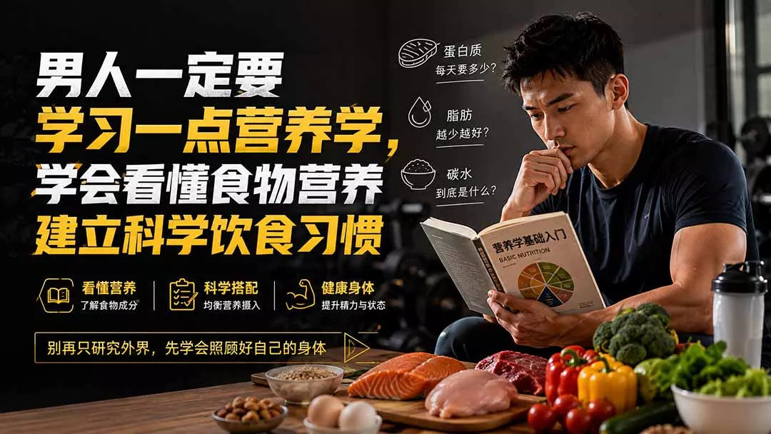 付费文章:男人一定要学习一点营养学,学会看懂食物营养建立科学饮食习惯-羽哥创业课堂