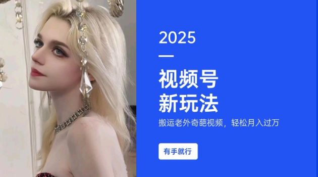 搬运老外奇葩视频,撸视频号分成计划收益,每天只需一小时,新手小白轻松月入过W-羽哥创业课堂