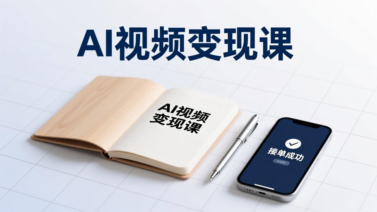 AI视频变现课,学完即可创作短片、接商单,实现副业增收,单项目报价可达千元-羽哥创业课堂