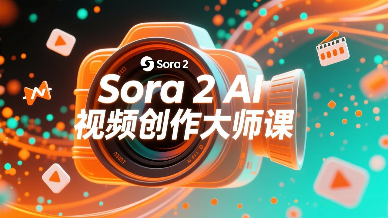 如何利用Sora 2创建流行AI人工智能视频大师班教程:掌握创作全流程,产出百万播放内容-羽哥创业课堂