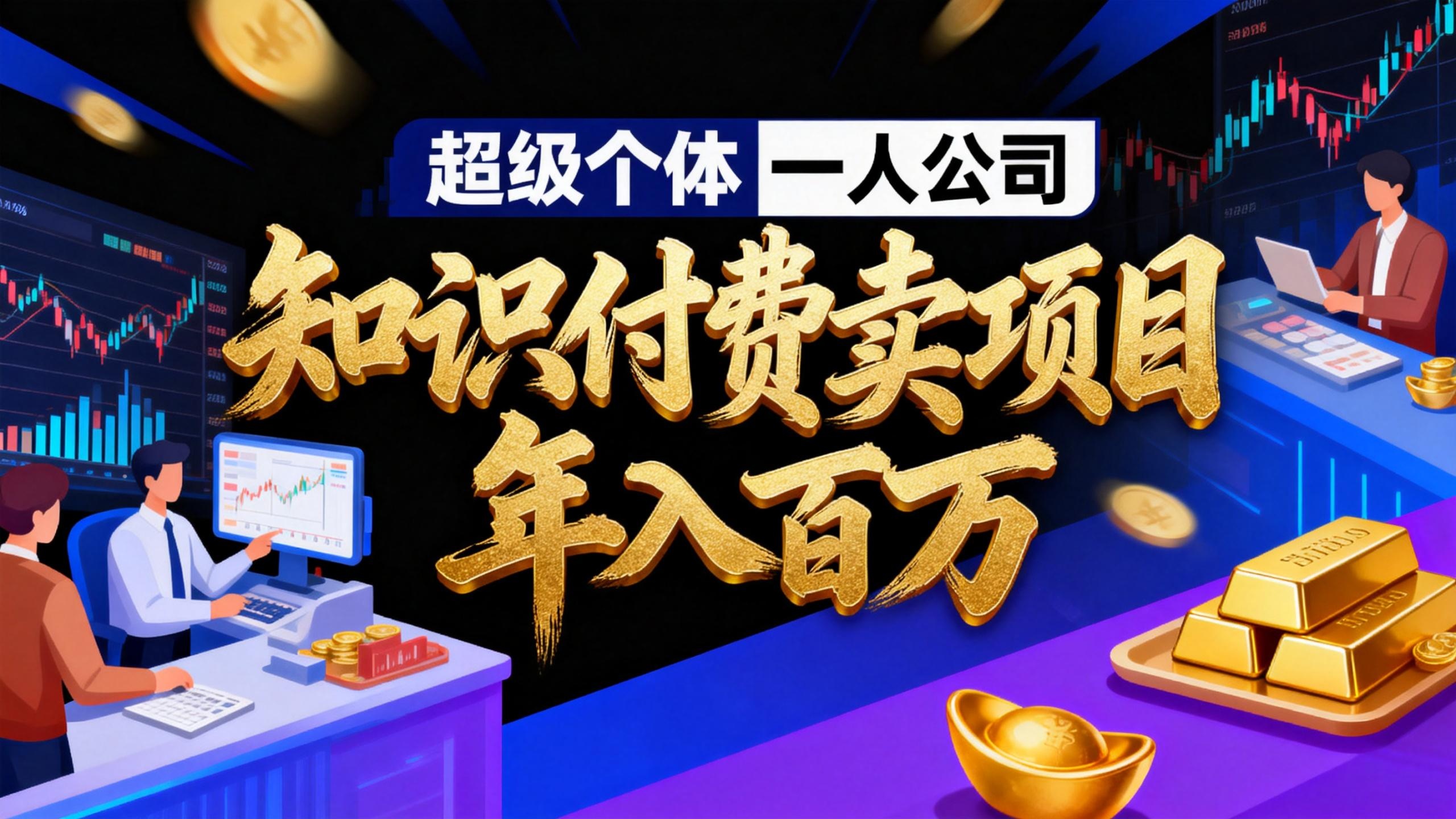 2026年“超级个体一人公司”私域卖项目年入百万，个人IP-精准引流-项目包装-转化成交-羽哥创业课堂