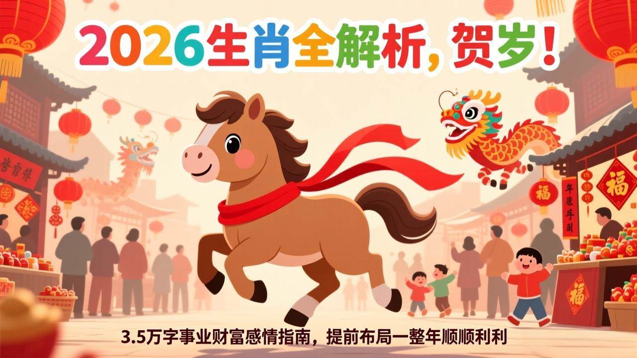 付费文章：贺岁！2026生肖全解析，3.5万字事业财富感情指南，提前布局一整年顺顺利利-羽哥创业课堂