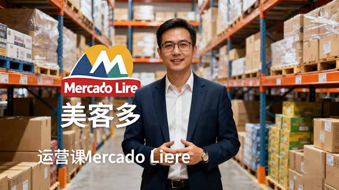 2025美客多Mercado Libre运营课:账号注册/产品上传/促销活动/自发货模式-羽哥创业课堂