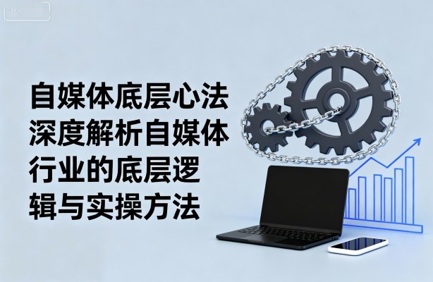 自媒体底层心法，深度解析自媒体行业的底层逻辑与实操方法-羽哥创业课堂