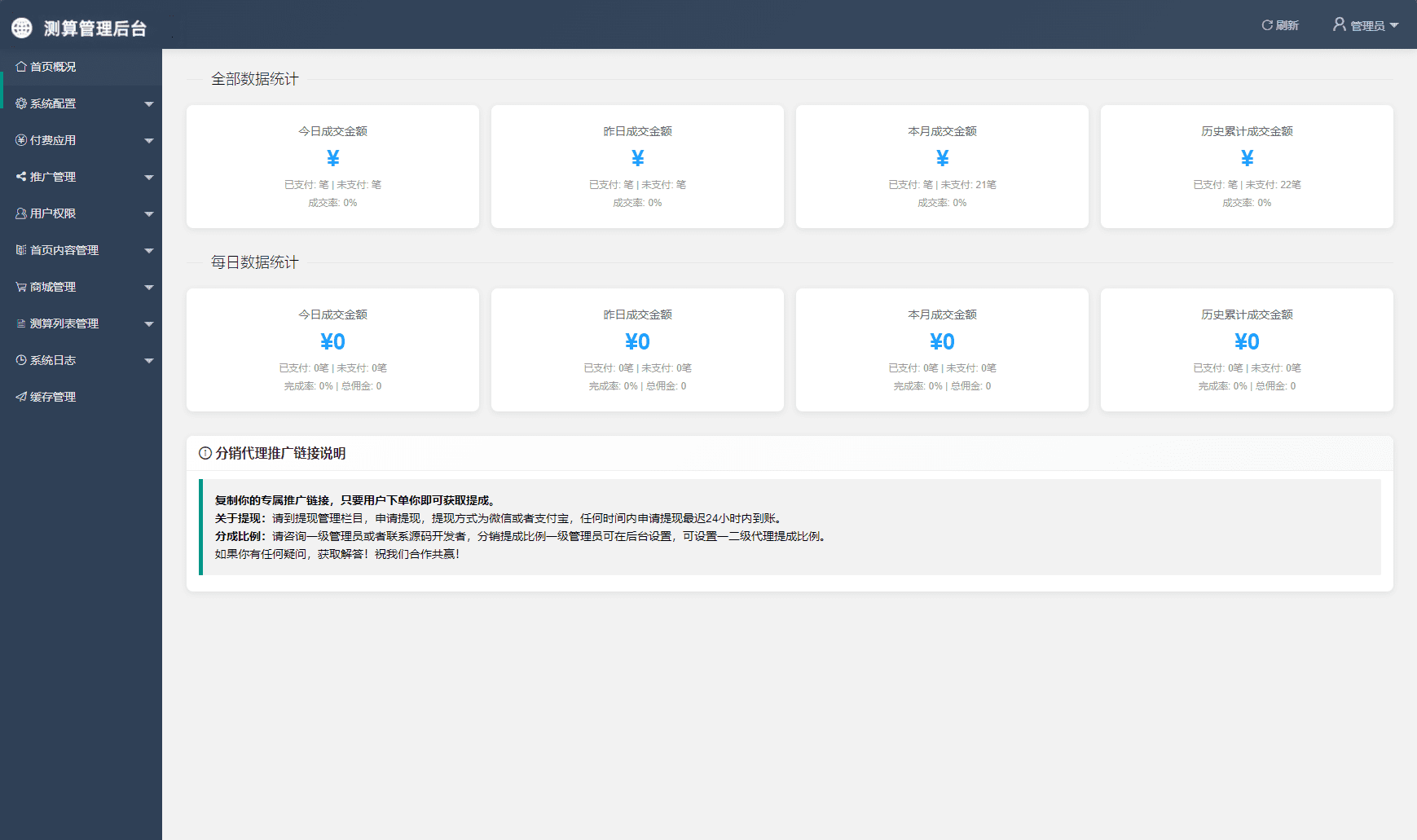 2026马年新版测算系统源码 全开源修复版 支持易支付带教程-羽哥创业课堂
