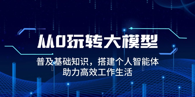 从0玩转大模型，普及基础知识，搭建个人智能体，助力高效工作生活-羽哥创业课堂