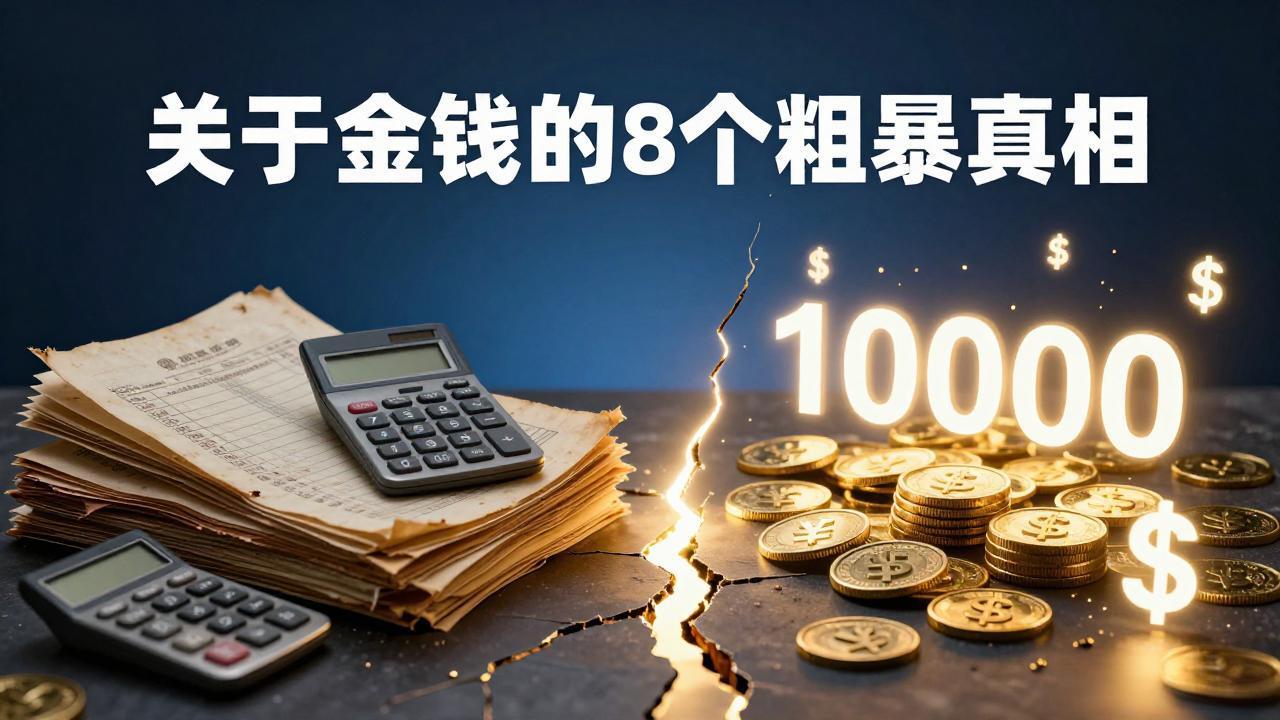 付费文章：关于金钱的 8 个粗暴真相，彻底重塑你的赚钱思维与财富认知-羽哥创业课堂