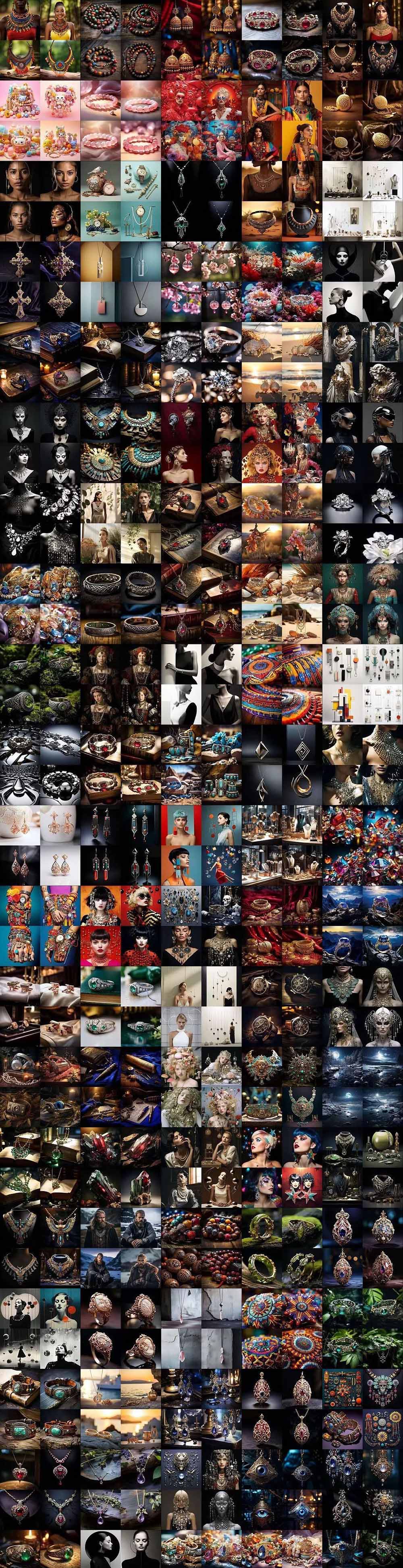 460+专业Midjourney珠宝摄影AI提示词+成效果图,戒指/项链/耳环/手链/宝石/及奢侈配饰等全品类 460+专业Midjourney珠宝摄影AI提示词+成效果图,戒指/项链/耳环/手链/宝石/及奢侈配饰等全品类