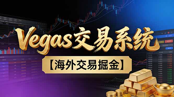 【普通人也可以成为操盘手第二期】Vegas交易技术+聪明软件,日赚50-100U-羽哥创业课堂