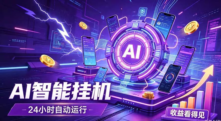 AI智能广告挂机,躺赚新模式 设备托管运行,解放双手持续变现 AI智能广告挂机,躺赚新模式 设备托管运行,解放双手持续变现