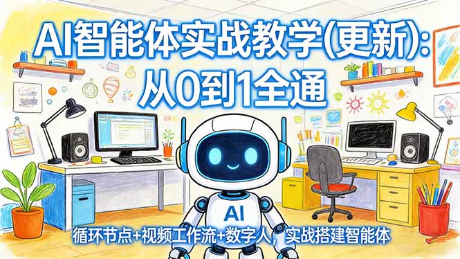 AI智能体实战教学(更新-羽哥创业课堂