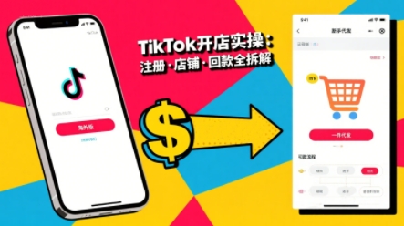TikTok从开店到投流的进阶课，从基础实操到高阶技巧一网打尽-羽哥创业课堂