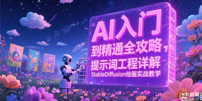 AI入门到精通全攻略，提示词工程详解，StableDiffusion绘画实战教学-羽哥创业课堂