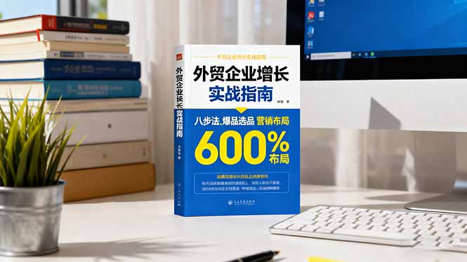 外贸企业增长实战指南,八步法、爆品选品、营销布局,业绩增长300%-羽哥创业课堂