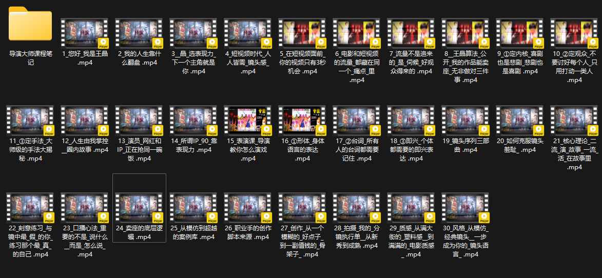 王晶大师课:流量破局-人生由我掌控-羽哥创业课堂