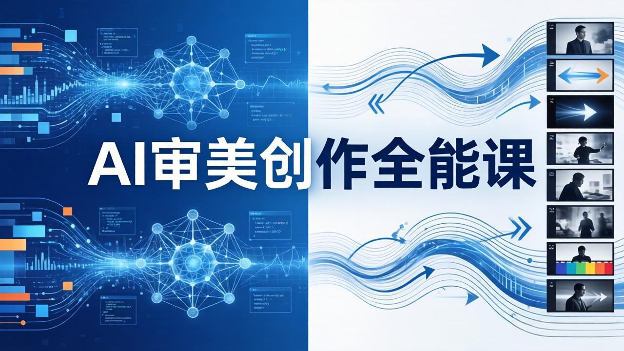 AI审美创作全能课：MJ+Seedance+模型训练+影视分镜+编剧，一站式掌握AI艺术创作-羽哥创业课堂