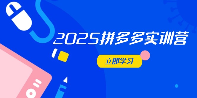 2025拼多多实训营：深度剖析运营关键，助力电商人快速提升-羽哥创业课堂