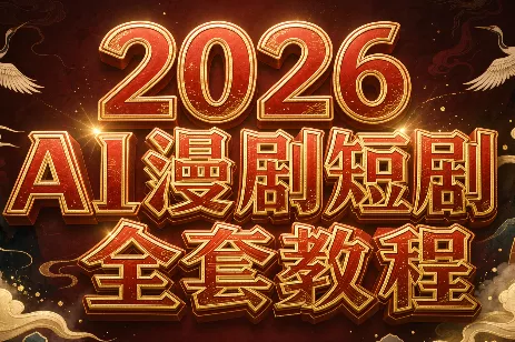 2026Ai漫剧短剧全套教程-羽哥创业课堂