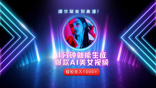 2025年最强副业：用AI做短视频，从零开始打造爆款账号！-羽哥创业课堂