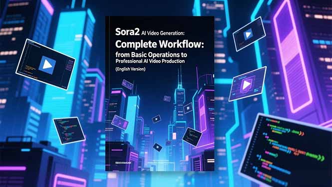 Sora2 AI视频生成的系统教程(英文版-羽哥创业课堂