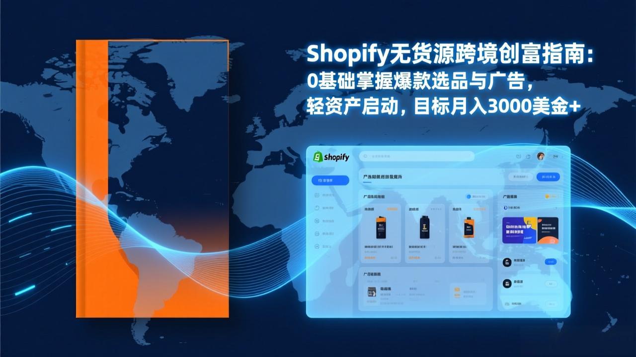 Shopify爆款打法实战：从选品到广告投放，复制爆款模型，驱动独立站月销售额破万刀-羽哥创业课堂