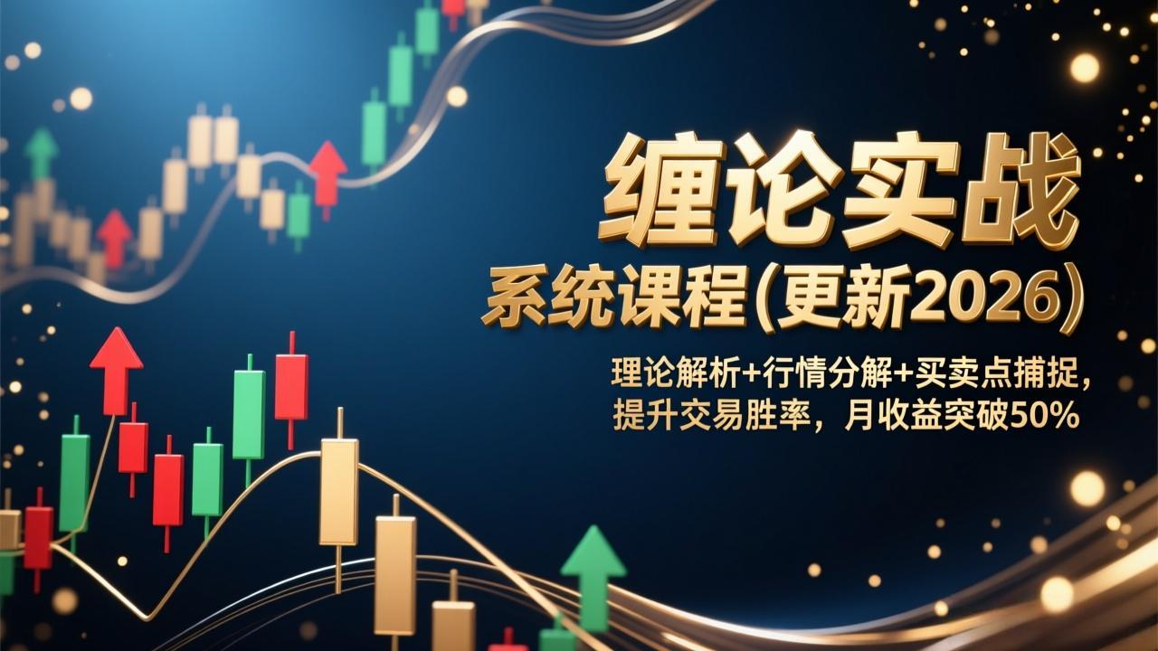 缠论实战系统课程(更新2026-羽哥创业课堂