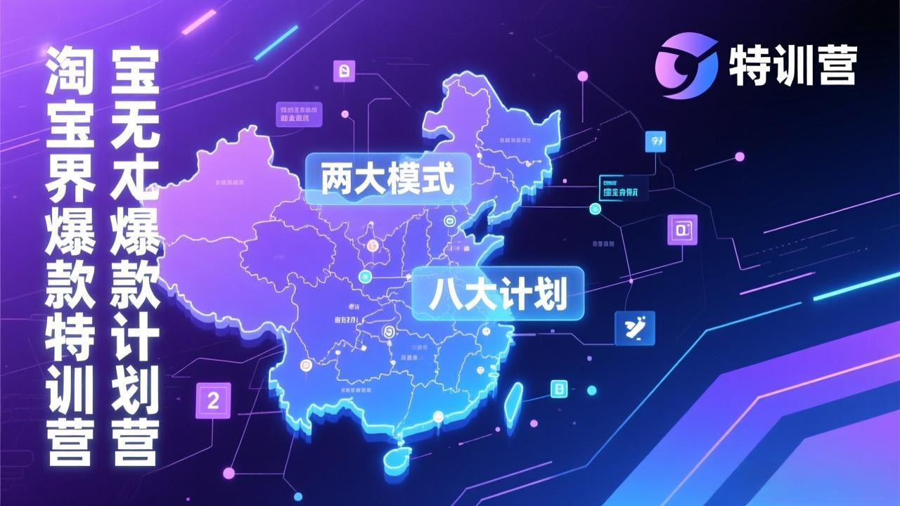 淘宝无界爆款训练营：2026年1月杭州线下高端集训课，3天构建两大模式八大计划体系-羽哥创业课堂