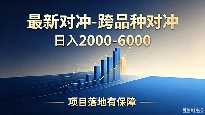 跨品种对冲震撼首发！日收益2000-6000+，项目绿色长久，安全稳健，合规靠谱，可批量放大-羽哥创业课堂