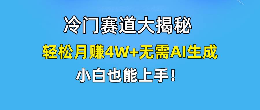 快手无脑搬运冷门赛道视频“仅6个作品 涨粉6万”轻松月赚4W+-羽哥创业课堂