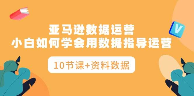 亚马逊数据运营，小白如何学会用数据指导运营（10节课+资料数据）-羽哥创业课堂